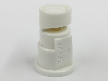 TeeJet Polymer Turbo FloodJet Wide Angle Flat Spray Tip White