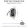 Homakover Garage Door Opener Holder for Visor Carrying Case for Universal GarageGate Door Opener Remote Adjustable Visor Bag Gate Clicker Holder GreyGenie Intellicode