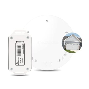 ISMARTGATE ismartgate MINI Smart Garage Opener Universal WiFi Remote Controller Compatible with Alexa Google Home iPhone AndroidDoor Left Open Alert Door Security Systems No Hub Needed