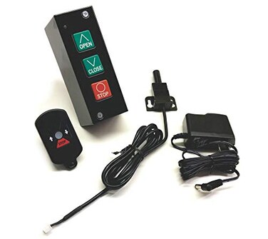 GAMA Electronics RF Remote Control System for Commercial Overhead Doors PB3DRC