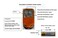 HERCHR Automatic Door Remote Control Portable Sensitive Electric Rolling Driveway Gate Opener Hardware for Chicken Coop Doors Gate Opener Remote HCS301 Sliding Gate Control Remote Key Fob 2 Orange