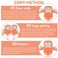 HERCHR Automatic Door Remote Control Portable Sensitive Electric Rolling Driveway Gate Opener Hardware for Chicken Coop Doors Gate Opener Remote HCS301 Sliding Gate Control Remote Key Fob 2 Orange