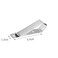 ECUDIS Garage Door Remote Visor Clip Remote Visor Clips Replacement for Garage Door Remote Openers Silver Pack of 20
