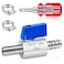 Boltigen 12 Barb Shut Off Valve 304 Stainless Steel Ball Valve With Clamps Heavy Duty for Heater Hose Fuel Water Drip Irrigation