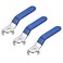 It Works 3pcs Blue Lever Handle for Ball Valve Total length 103mmHole Size 5x8mmHole Thickness 2mm5x8x2mm