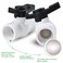 AIPOR 6 Pcs 12 PVC Ball Valve ShutOff PVC Ball Valve Socket with Upgrade EasyTurn Handle for SCH40 PipeSuitable for Swimming Pool Water Project Irrigation System Rated at 150 PSI