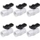 AIPOR 6 Pcs 34 PVC Ball Valve ShutOff PVC Ball Valve Socket with Upgrade EasyTurn Handle for SCH40 PipeSuitable for Swimming Pool Water Project Irrigation System Rated at 150 PSI