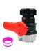Nahntaipy 75mm IBC Tote Tank Adapter Ball Valve 295 Coarse Thread Adapter Ball Cap Valve for Water Liquid Container NPT DN50 Heavy Duty
