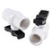 AIPOR 1 PVC Ball Valve 2Pack ShutOff Ball Valve Threaded NPT with Easy to rotate and Excellent Handle Rated at 150 PSI 1 inch NPT