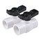 AIPOR 12 PVC Ball Valve 2Pack ShutOff Valve with Easy to Rotate and Excellent Handle Rated at 150 PSI 12 inch Socket