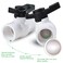AIPOR 12 PVC Ball Valve 2Pack ShutOff Valve with Easy to Rotate and Excellent Handle Rated at 150 PSI 12 inch Socket