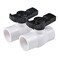 AIPOR 12 PVC Ball Valve 2Pack ShutOff Valve with Easy to Rotate and Excellent Handle Rated at 150 PSI 12 inch Socket