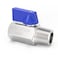ChillWaves 316 Stainless Steel Mini Ball Valve Shut Off Switch Ball Valve 14 NPT Male x 14 NPT Female Thread Pipe Fitting1PACK