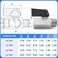 ChillWaves Brass Mini Ball Valve Shut Off Switch Ball Valve 14 NPT Male x 14 NPT Female Thread Pipe Fitting2PACK