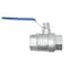 DAN SPEED 1 NPT Female SS 316 Stainless Steel Full Port Ball Valve Vinyl Handle WOG1000