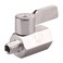 DERNORD 18 Inch Stainless Steel Mini Ball Valve NPT FxM Thread with Stainless HandlePack of 2