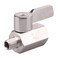 DERNORD 18 Inch Stainless Steel Mini Ball Valve NPT FxM Thread with Stainless HandlePack of 2