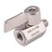 DERNORD 18 Inch Stainless Steel Mini Ball Valve NPT FxM Thread with Stainless HandlePack of 2