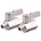 DERNORD 18 Inch Stainless Steel Mini Ball Valve NPT FxM Thread with Stainless HandlePack of 2