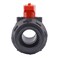 DERNORD PVC True Union Ball Valve with Full Port EPDM ORings and Reversible PTFE SeatsRated at 200 PSI 2 inch Socket