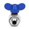DERNORD Stainless Steel Ball Valve 18 Inch NPT Thread Male Small Mini Ball Valve 18 MaleMale