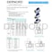 DERNORD Stainless Steel Ball Valve 18 Inch NPT Thread Male Small Mini Ball Valve 18 MaleMale