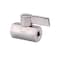 DERNORD Stainless Steel Mini Ball Valve NPT Thread Female 18 FemaleFemale