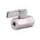 DERNORD Stainless Steel Mini Ball Valve NPT Thread Female 18 FemaleFemale