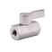 DERNORD Stainless Steel Mini Ball Valve NPT Thread Female 18 FemaleFemale