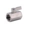 DERNORD Stainless Steel Mini Ball Valve NPT Thread Female 34 FemaleFemale