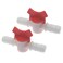 FDXGYH 2pcs Barbed Ball Valve 12Inch ID inLine Ball Valve ShutOff Switch with Hose BarbWhite