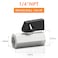 GASHER 3PCS 14 Inch NPT Mini Brass Ball Valve Shut Off Switch 14 Inch Female x Female NPT Thread Pipe Fitting
