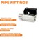 GASHER 3PCS 38 Inch Mini Brass Ball Valve Shut Off Switch 38 Inch Male x Female NPT Thread Pipe Fitting