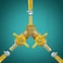 Horiznext brass 14 inch OD barb three way shut off ball valve for hose air water pvc pex garden tubing line tee switch splitter fitting