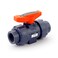 HYDROSEAL Kaplan 1 PVC True Union Ball Valve Threaded NPT with Full Port ASTM F1970 EPDM ORings and Reversible PTFE Seats 1
