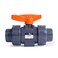 HYDROSEAL Kaplan 1 PVC True Union Ball Valve Threaded NPT with Full Port ASTM F1970 EPDM ORings and Reversible PTFE Seats 1