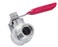 YOUHO HZFJ Hose Barb Straight Through Forged Brass MicroCut Ball Valve Without check 516 Hose barb 2PCS