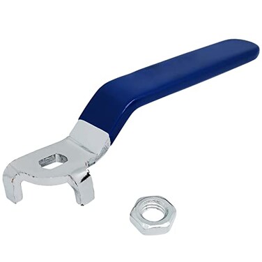 NGeGe Iron Steel Ball Valve Handle for Dn50 Ball ValveValve Switch HandleBall Valve Handle Accessories1pcsBlue 8x12mm