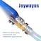 Joywayus 1 Hose Barb Inline Brass Shutoff Ball Valve Water Oil Air Gas Fuel Line Pipe Fittings