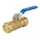 EFIELD Pack of 2 1Inch PushFit Full Port Ball Valve with a Disconnect Clip Tool Blue Level UPC Certified LF BrassPFVALVE0802PCS