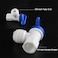 PureSec Water Storage Tank Ball Valve 38 inch ODRO Tubing x 14 inch female pipe thread PushFit Elbow ShutOff Valve