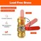 PXZBLG Push Fit Ball Valve 4 Pack 34 PushFit Full Port Ball Valve with Disconnect Clip PushtoConnect Water Shut Off Valve for Hot and Cold Water for PEX PVC or Copper Pipes