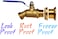 RAINPAL RBS024 Brass Rain Barrel Spigot LF Compliant 34 Quarter Turn Ball Valve wBulkhead Fitting and Thread Tape 7 GPM