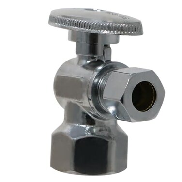 XFITTING 12 Inch Female NPT x 38 Inch OD Compression Angle Ball Valve 30152XX 2 Pieces