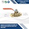 XFITTING Push Fit 12 Inch x 12 Inch Push Fit Ball Valve 27311XX 1 Piece