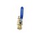 XFITTING Push Fit 34 Inch x 34 Inch Push Fit Ball Valve Blue Cold 2 Pieces