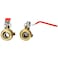 XFITTING Push Fit 34 Inch x 34 Push Fit Inch Ball Valve with Drain 28251XX 1 Piece