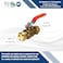 XFITTING Push Fit 34 Inch x 34 Push Fit Inch Ball Valve with Drain 28251XX 1 Piece