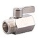 DERNORD 34 inch Stainless Mini Ball Valve NPT Female x Male Thread SUS316