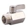 DERNORD 34 inch Stainless Mini Ball Valve NPT Female x Male Thread SUS316